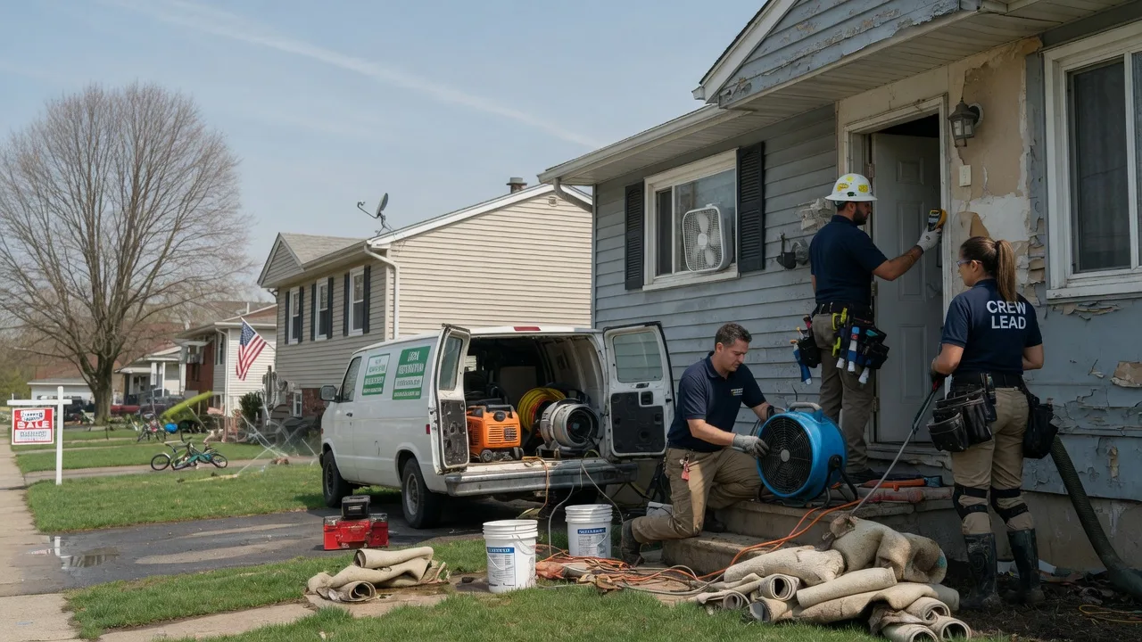 Flood Cleanup in Nicoma Park, OK near me